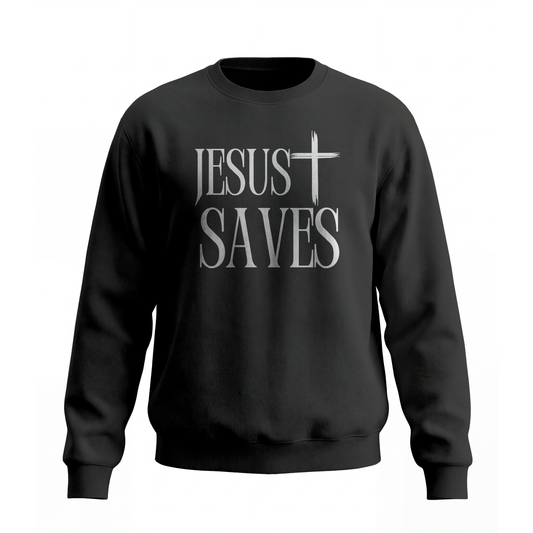 Jesus Saves Sweatshirt