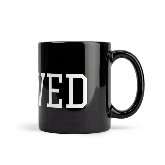 Black Glossy Mug